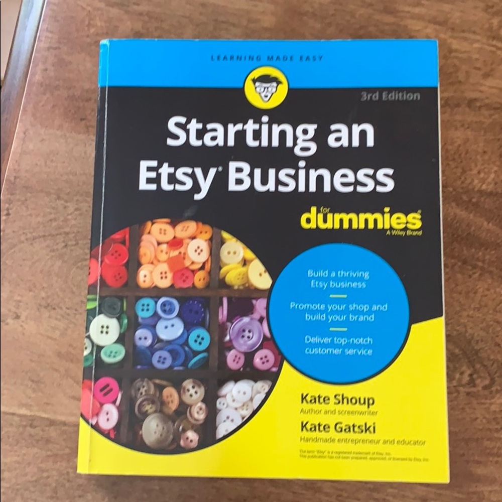 Starting an Etsy Business for Dummies